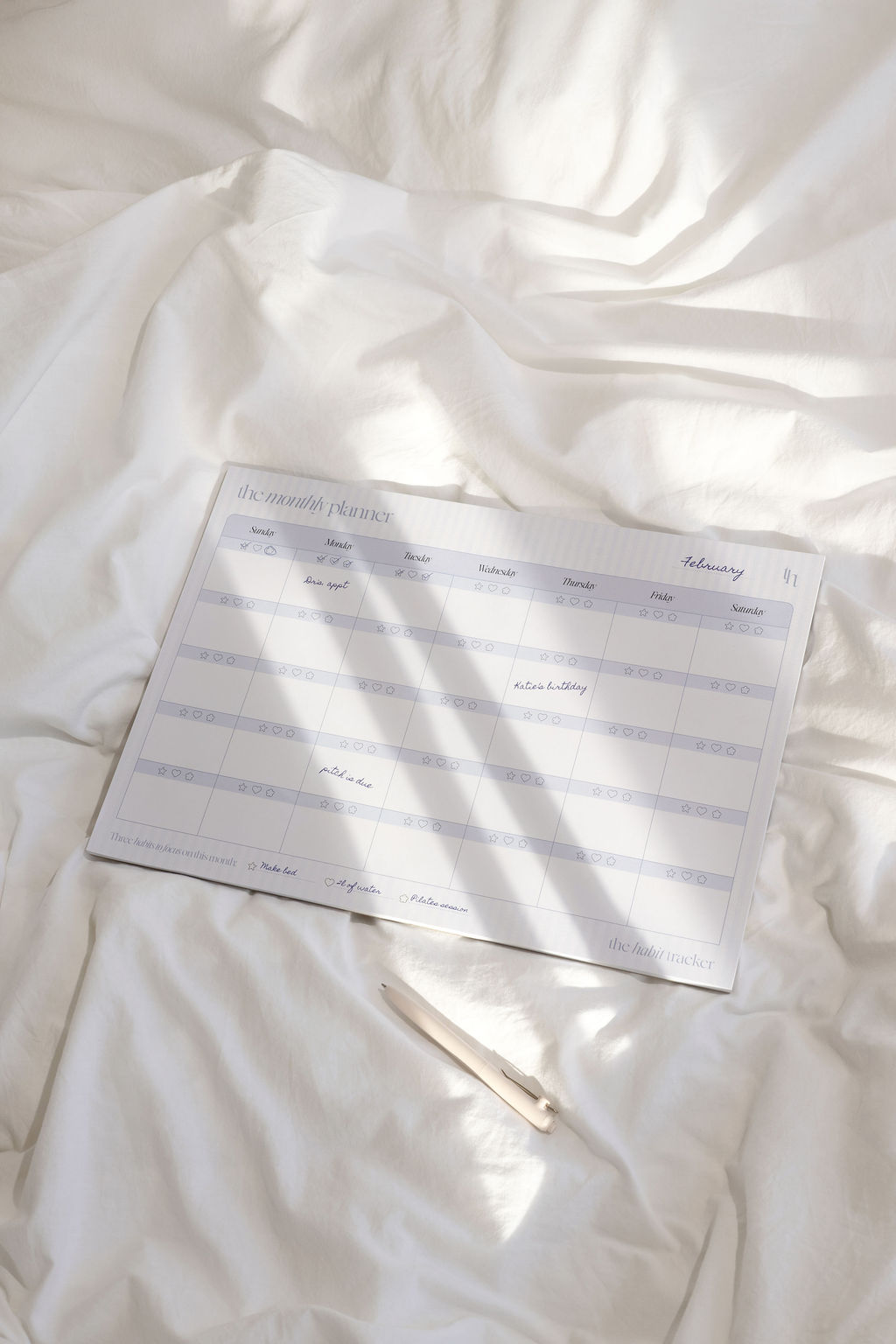 Why planning your month ahead is the key to staying on track