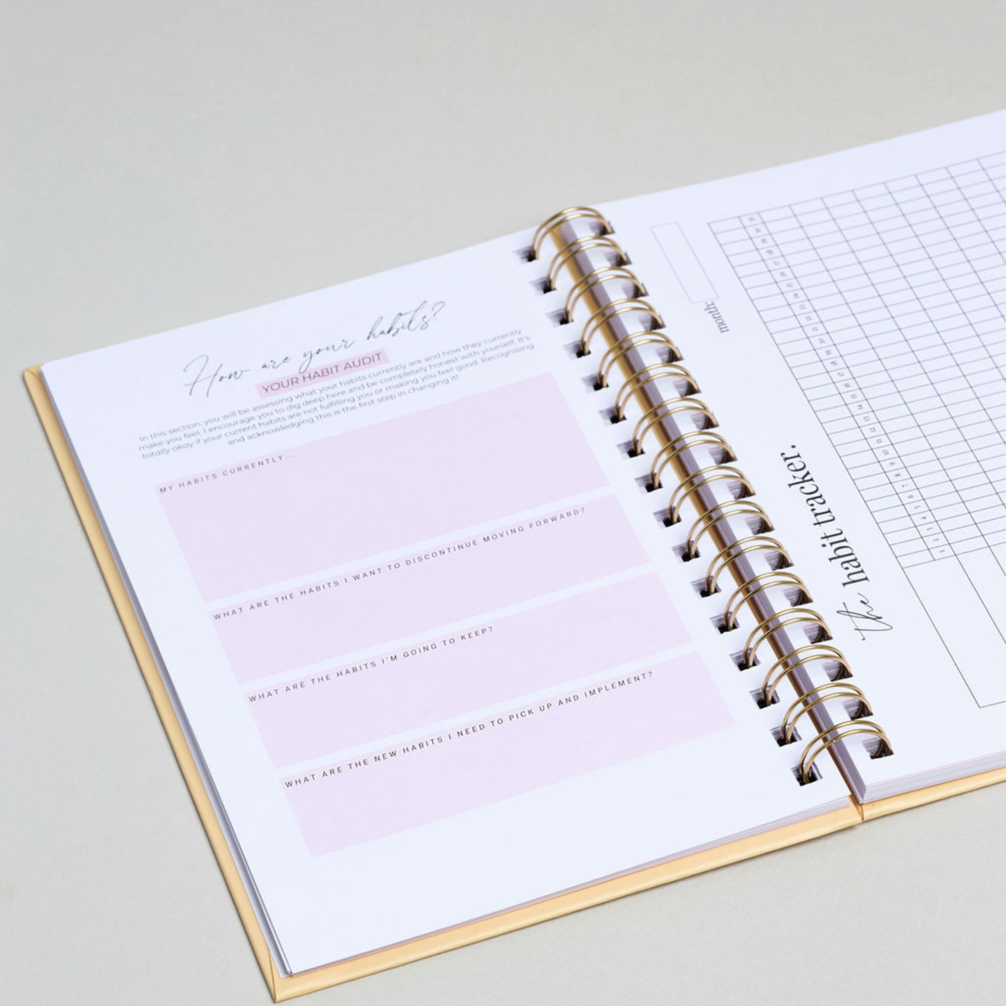 The Habit Tracker Journal