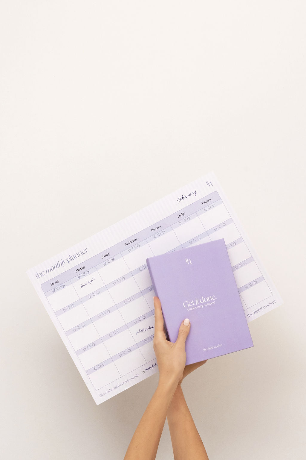 Monthly Desktop Planner Pad