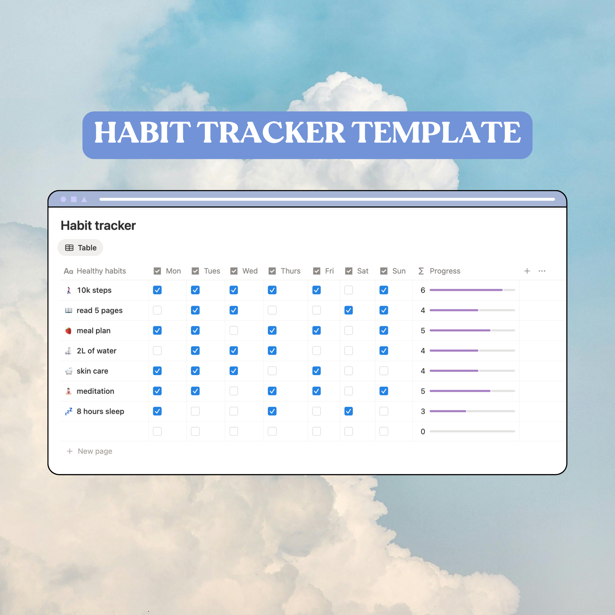 Dream Life Library Notion Template
