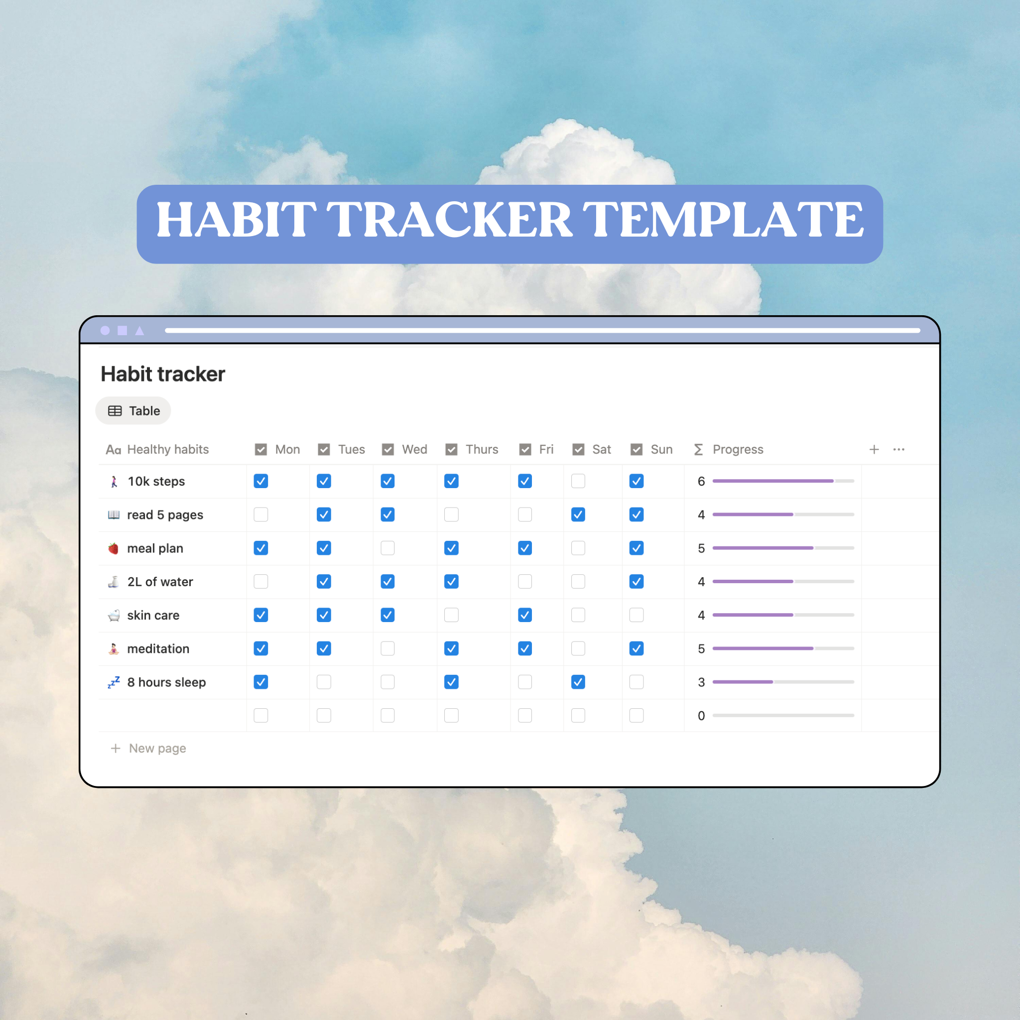 Dream Life Library Notion Template